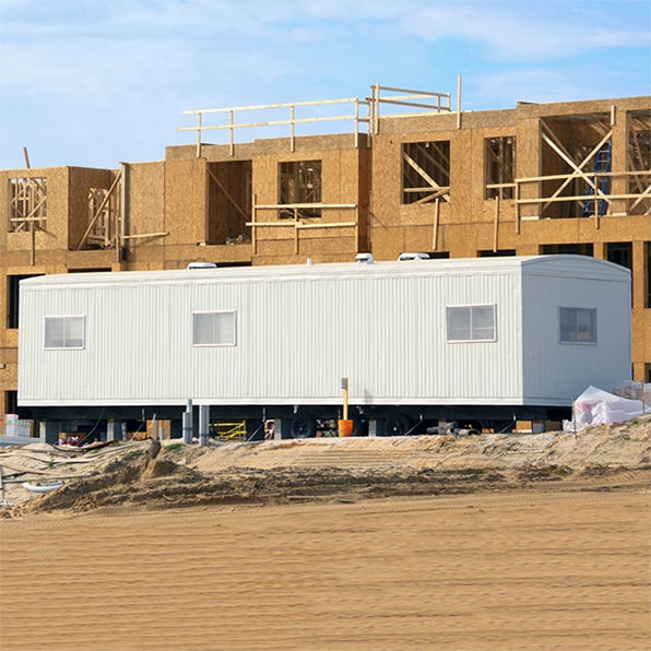 we can assist you in obtaining the necessary permits for placing construction trailers on your site